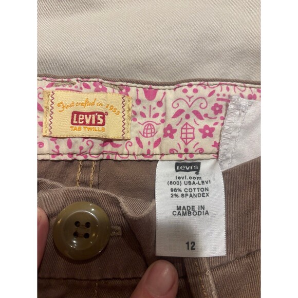 3 pairs of Levis chino womens shorts 12 - Picture 4 of 5